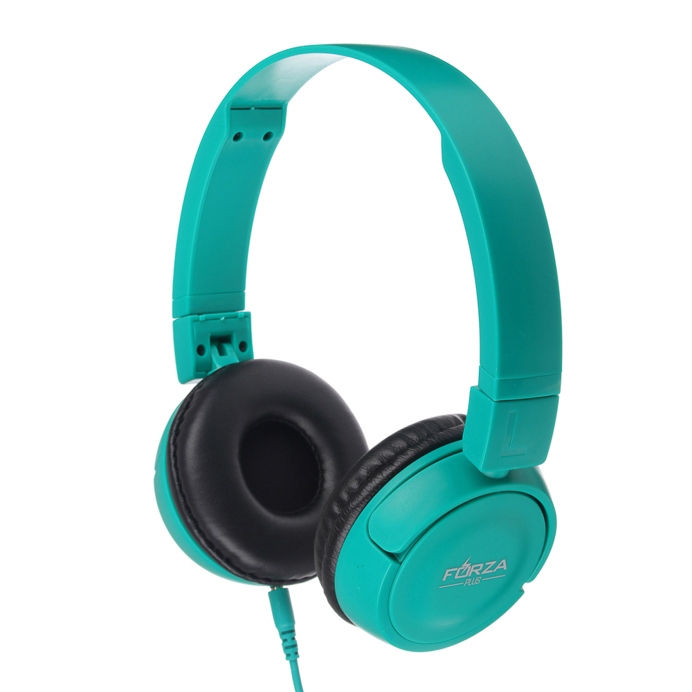 Наушники проводные полноразмерные FORZA Старт, гарнитура, коробка ПВХ, 4 цвета, арт.№ 916-134