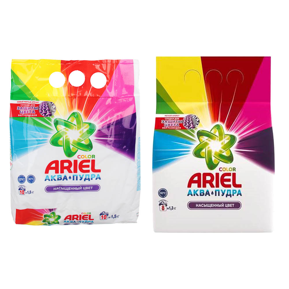 Стиральный порошок ARIEL Автомат Color, п/э, 1,5кг/1,3кг, арт.№ 958-054