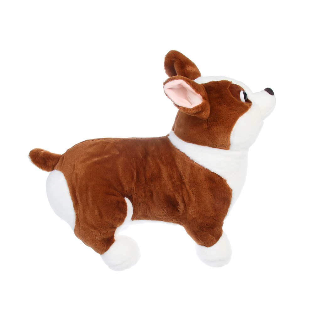 Игрушка мягкая "Корги" 40 см, полиэстер, ИГРОЛЕНД, 2804-55, 3+, арт.№ 264-681