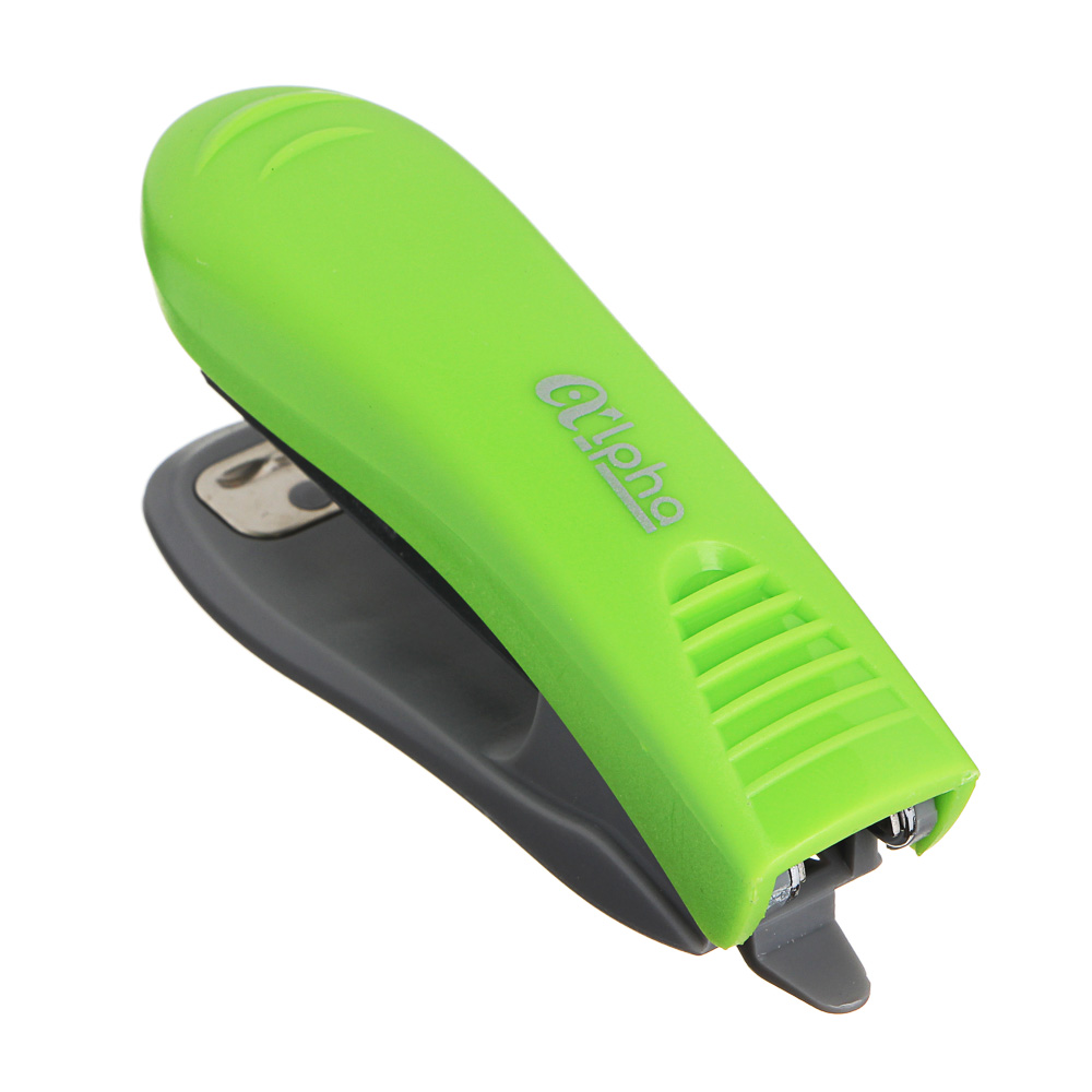 Степлер для скоб №10 "Альфа", на 12 листов, 9,2x4,4х2,4см, в картонной коробке, арт.№ 598-135