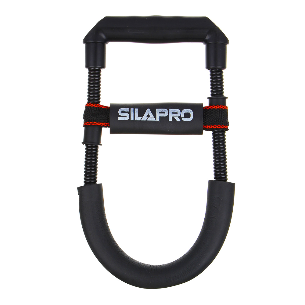 SILAPRO Эспандер для кистей и предплечья 25x14см, 20кг, ПП, углерод.сталь, поролон, арт.№ 197-056