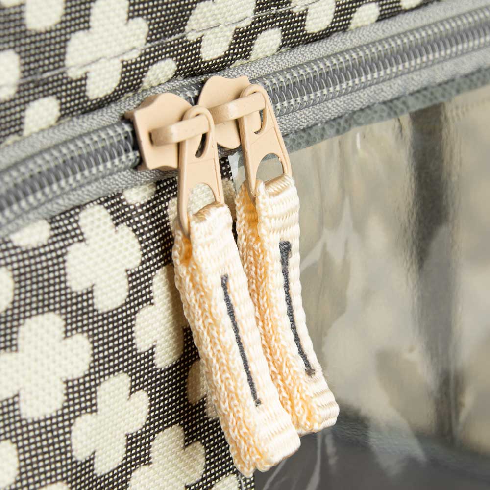 VETTA Короб жесткий для хранения вещей на молнии, 22л, полиэстер, металл, 39х29х20см, 2 дизайна, арт.№ 457-432