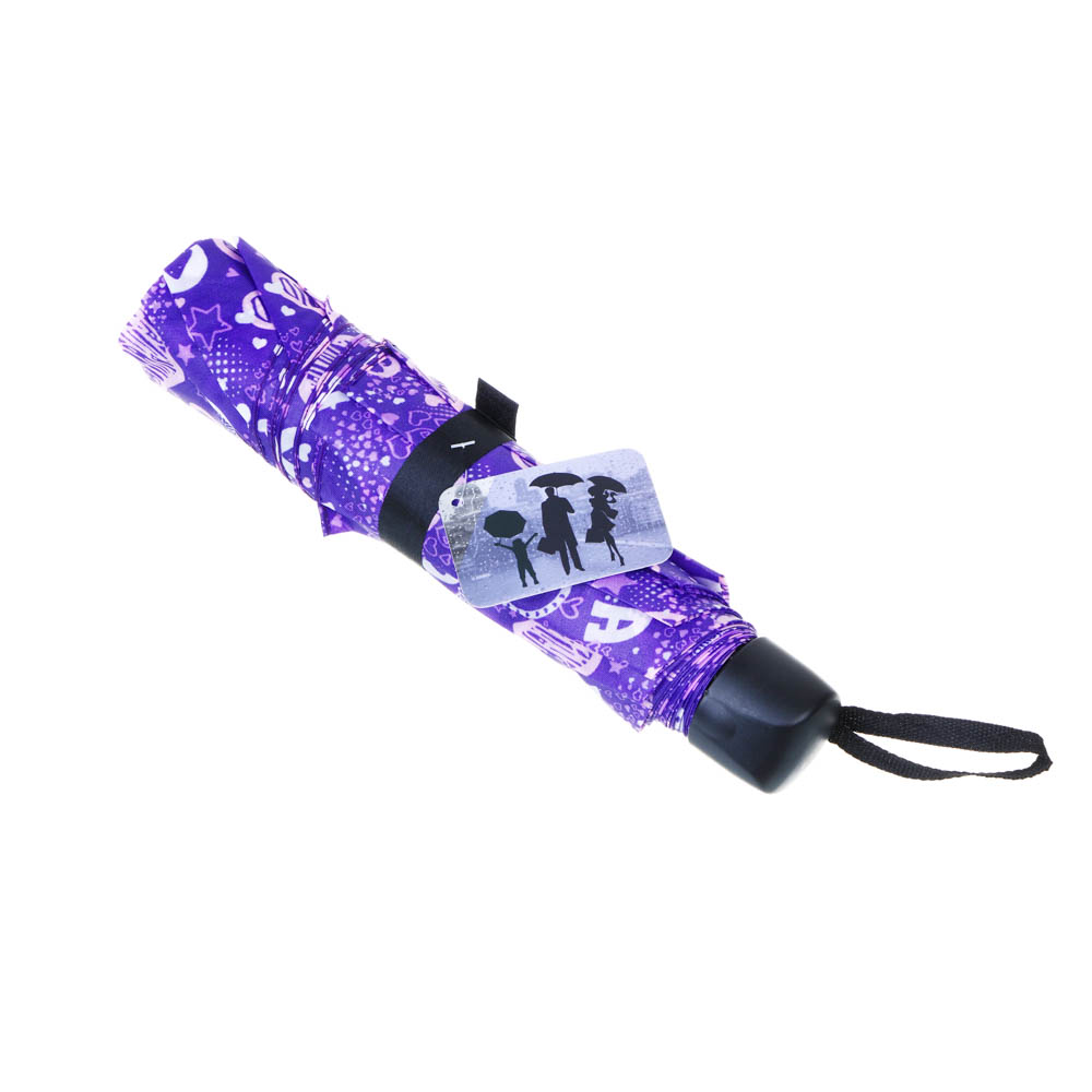 Зонт женский, механика, сплав, полиэстер, d96см, 8 спиц, 4 дизайна, арт.№ 302-323