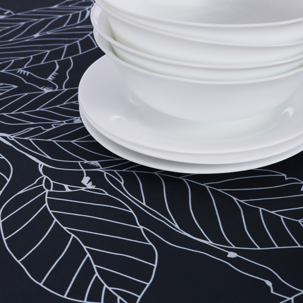 PROVANCE Гармония Скатерть текстильная с водоотталкивающей пропиткой, 140x180см, 100% ПЭ, 4 дизайна, арт.№ 435-088