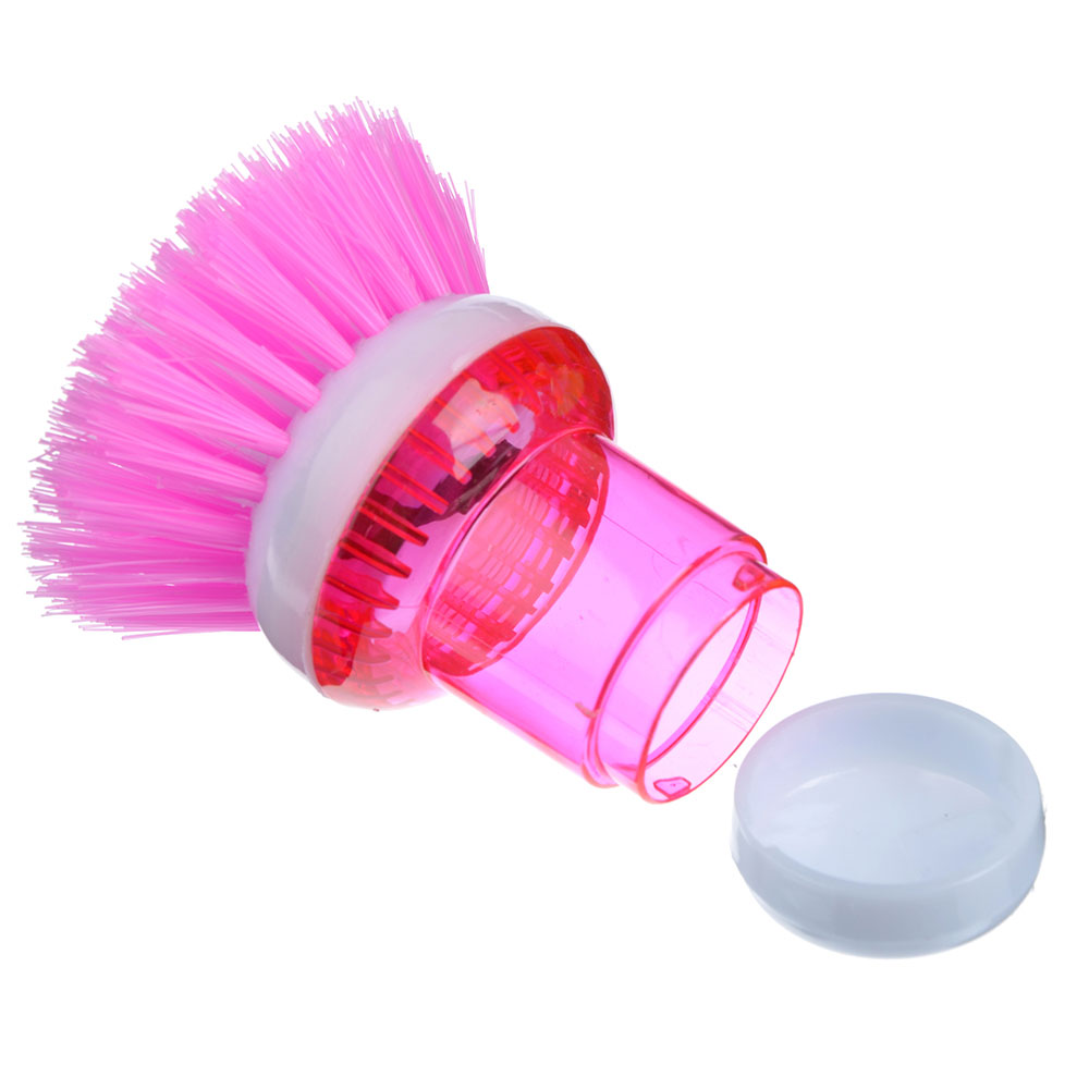 VETTA Щетка с мыльницей для посуды, пластик, 8см, 3 цвета, арт.№ 441-317