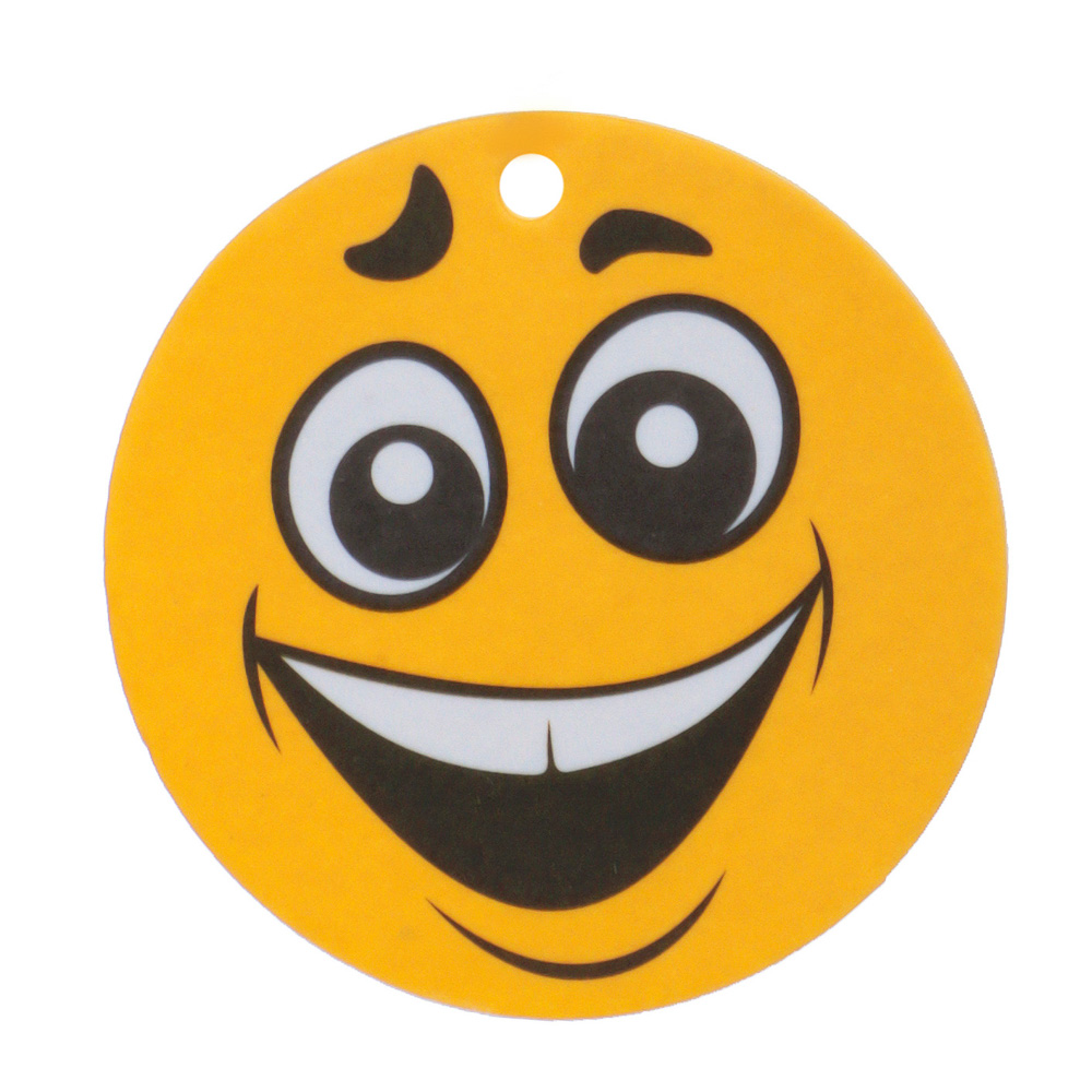 NEW GALAXY Ароматизатор бумажный "Смайл", 5 гр., Ваниль, дизайн GC, арт.№ 794-379