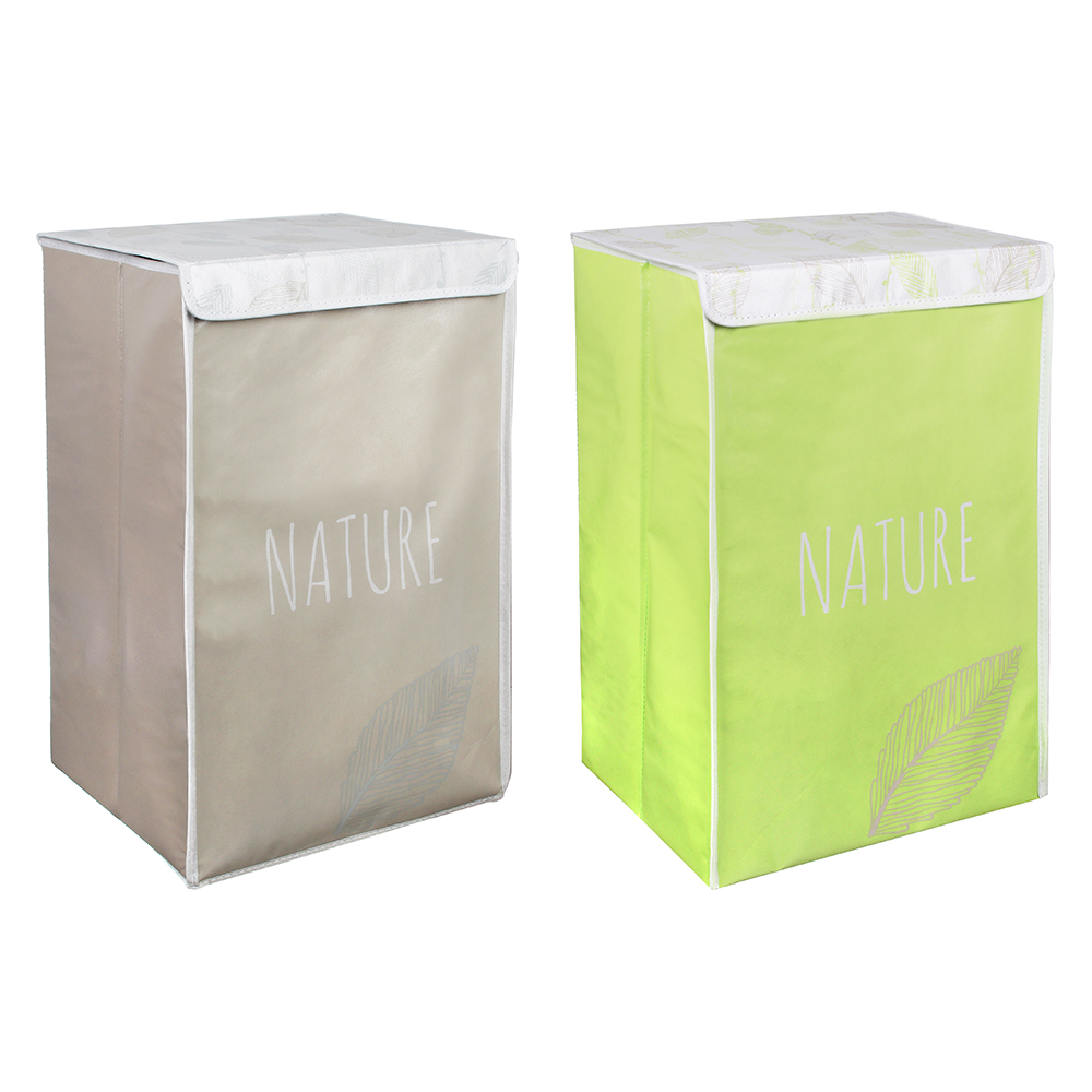 VETTA Корзина для белья, 58x30x35см, 2 дизайна, Спандбонд, арт.№ 463-799