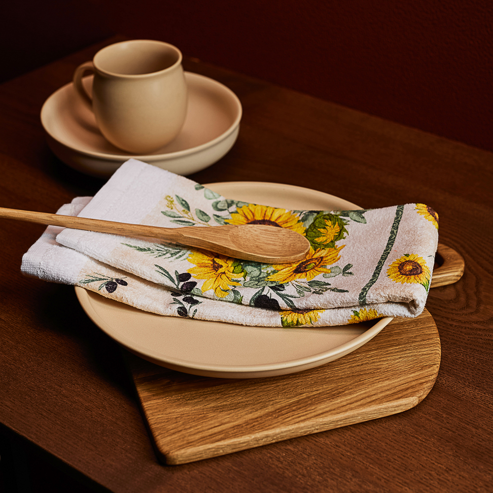 PROVANCE Подсолнухи Полотенце кухонное, 100% хлопок, 38х63см, арт.№ 434-010