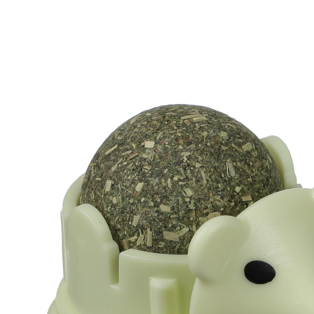 Игрушка-чесалка для кошек тм VETTA, ёжик с мятой, 7,5см, арт.№ 273-574