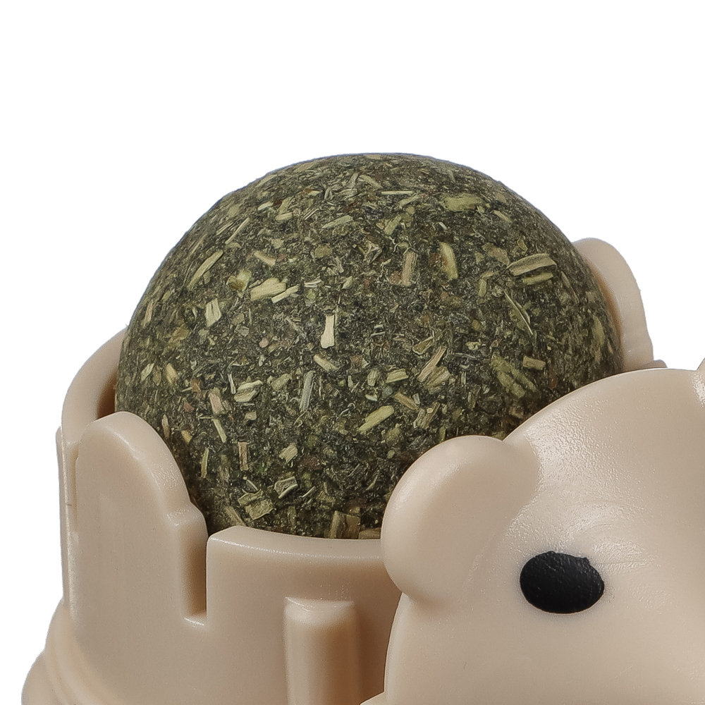 Игрушка-чесалка для кошек тм VETTA, ёжик с мятой, 7,5см, арт.№ 273-574