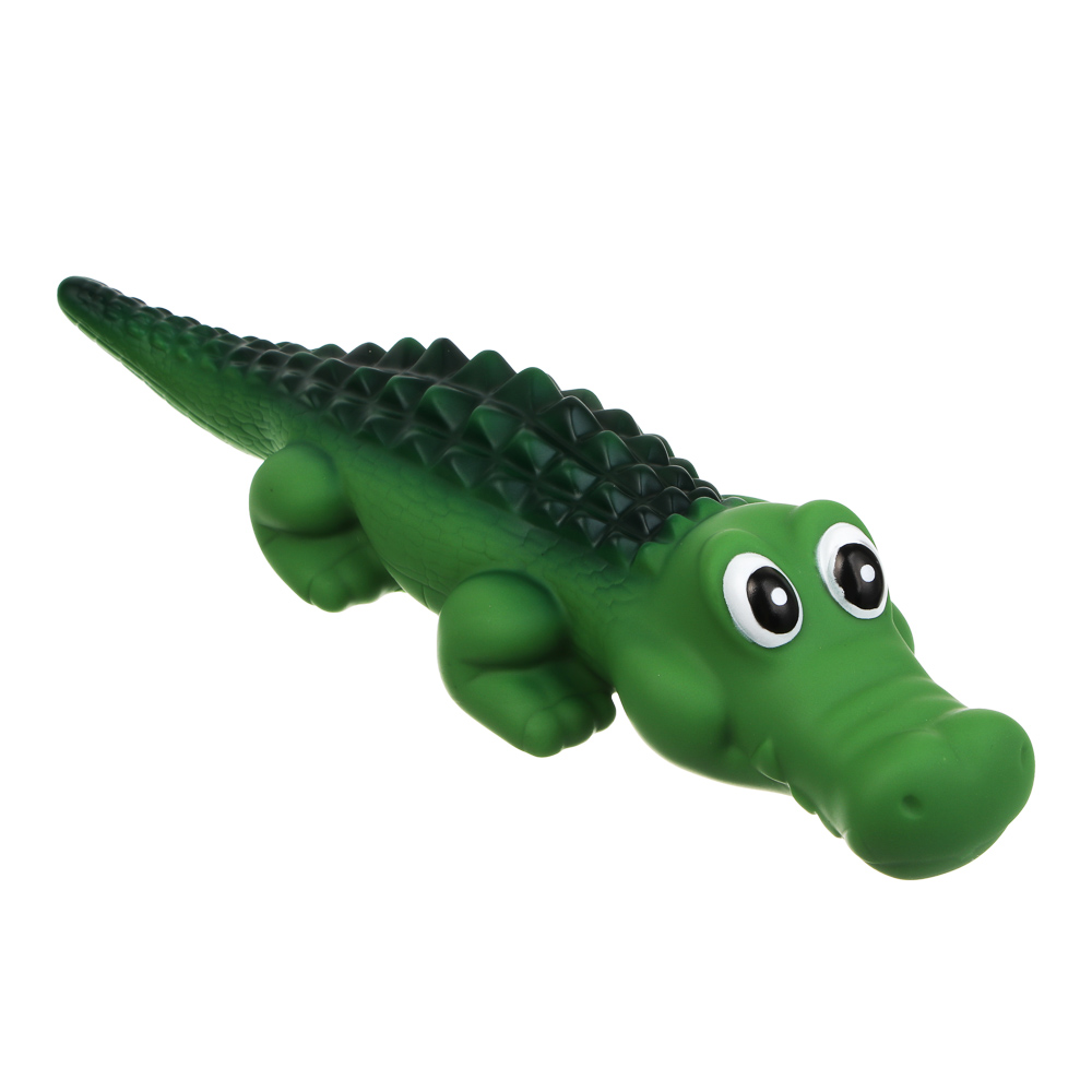 Игрушка для собак тм VETTA, с пищалкой, крокодил, винил, 32см, арт.№ 273-576