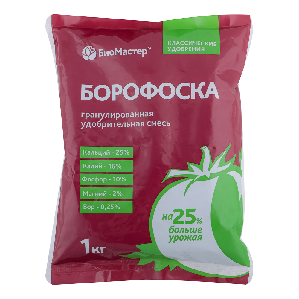 Удобрение минеральное Борофоска, 1кг, БиоМастер, арт.№ 179-111