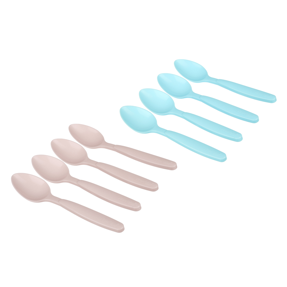 Набор ложек 4шт, пластик, 2 цвета, арт.№ 861-307