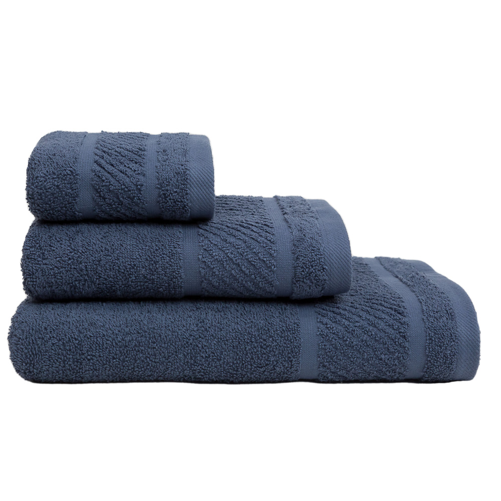 PROVANCE Виана Полотенце махровое, 100% хлопок, 30х50см, синий, арт.№ 484-081