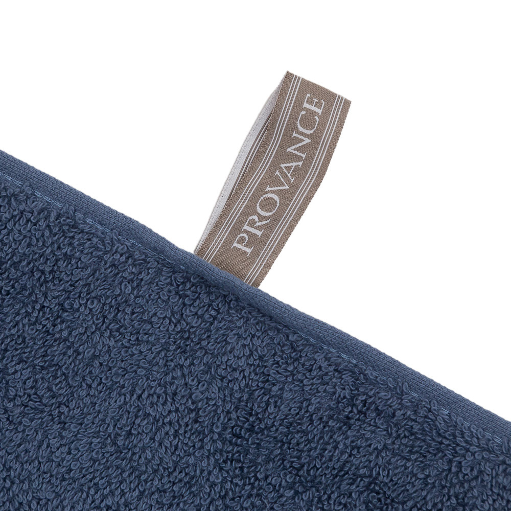 PROVANCE Виана Полотенце махровое, 100% хлопок, 30х50см, синий, арт.№ 484-081