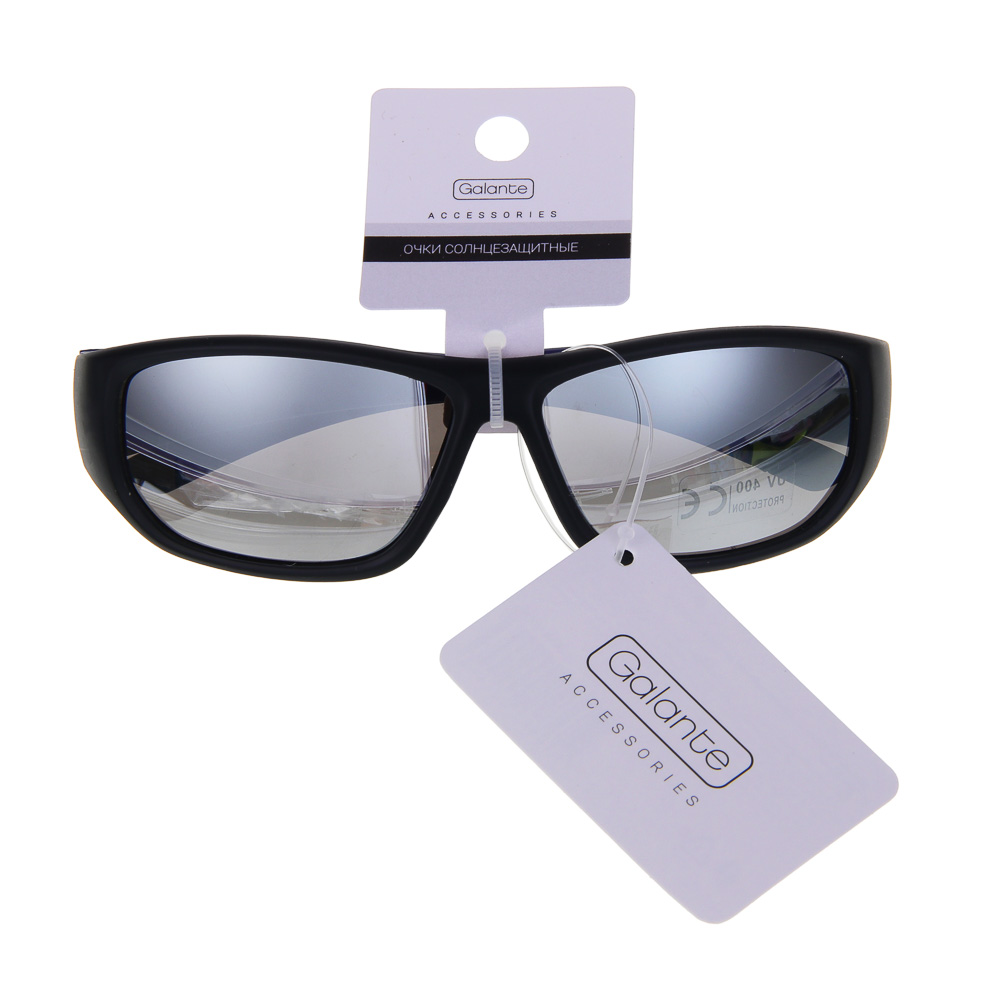 GALANTE Очки солнцезащитные детские, пластик, 126x33мм, 3 цвета, арт.№ 304-506