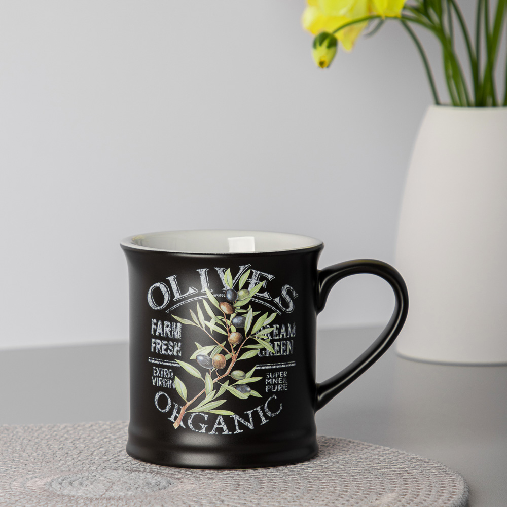 MILLIMI Олива Кружка, 340мл, керамика, арт.№ 824-004