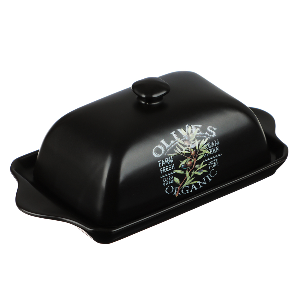 MILLIMI Олива Масленка, 19х10,5х7см, керамика, арт.№ 824-006