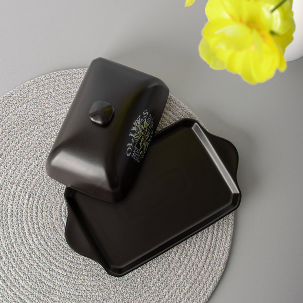 MILLIMI Олива Масленка, 19х10,5х7см, керамика, арт.№ 824-006