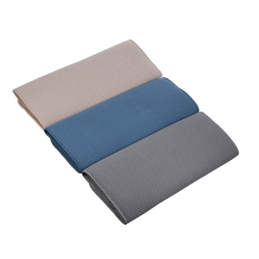 Салфетка для сушки посуды тм VETTA Классика, 38x50см, микрофибра, 300г/кв.м, 3 цвета, арт.№ 448-065