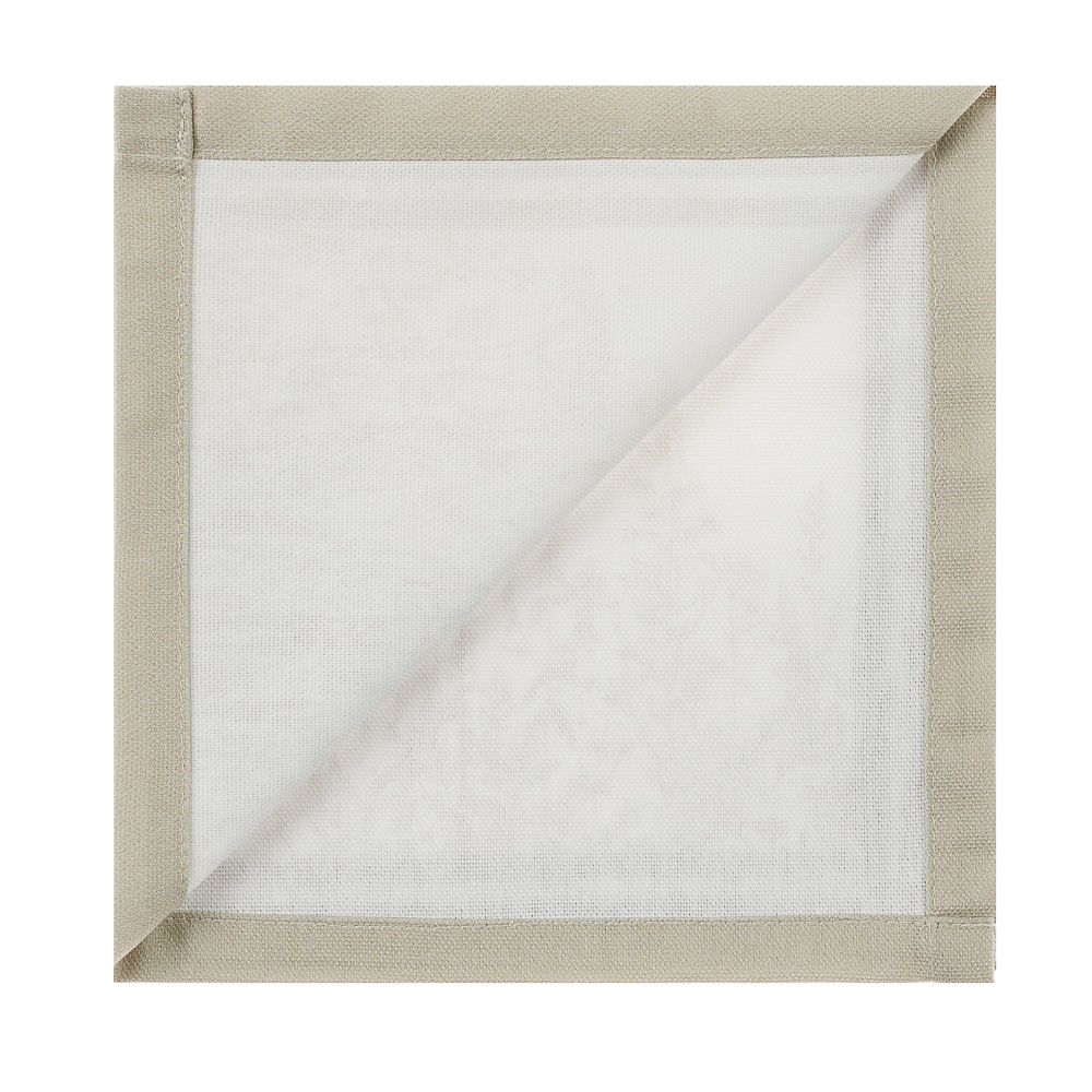 BY COLLECTION Элеганс Салфетка сервировочная, 2шт в комплекте, 40х40см, 100% хлопок, арт.№ 435-141