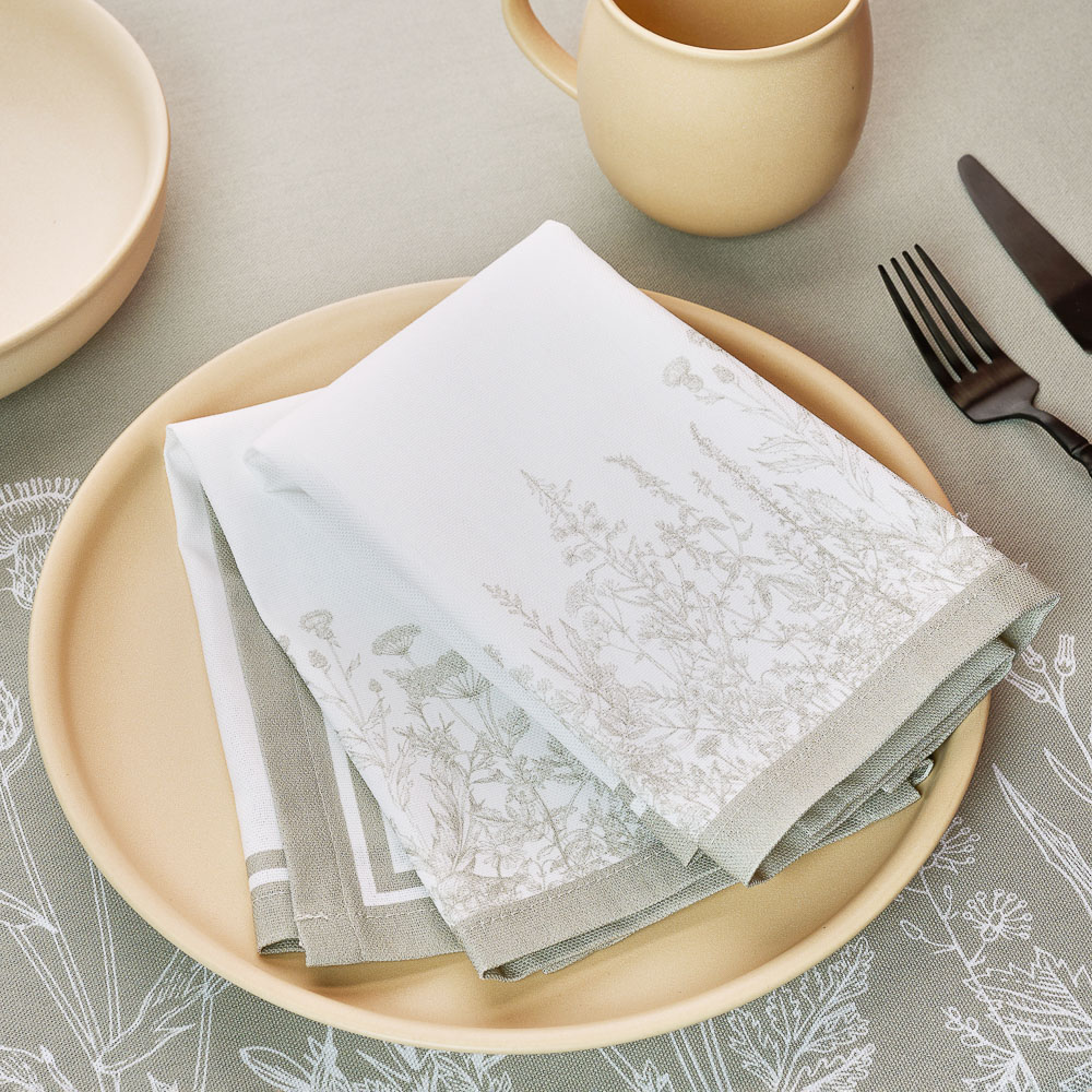 BY COLLECTION Элеганс Салфетка сервировочная, 2шт в комплекте, 40х40см, 100% хлопок, арт.№ 435-141