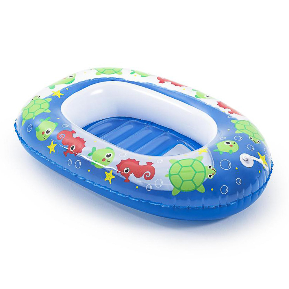 Лодочка для малышей тм BESTWAY "FLOATIN FRIENDS", ПВХ, 102х69см, от 3 лет, 34037, арт.№ 107-173