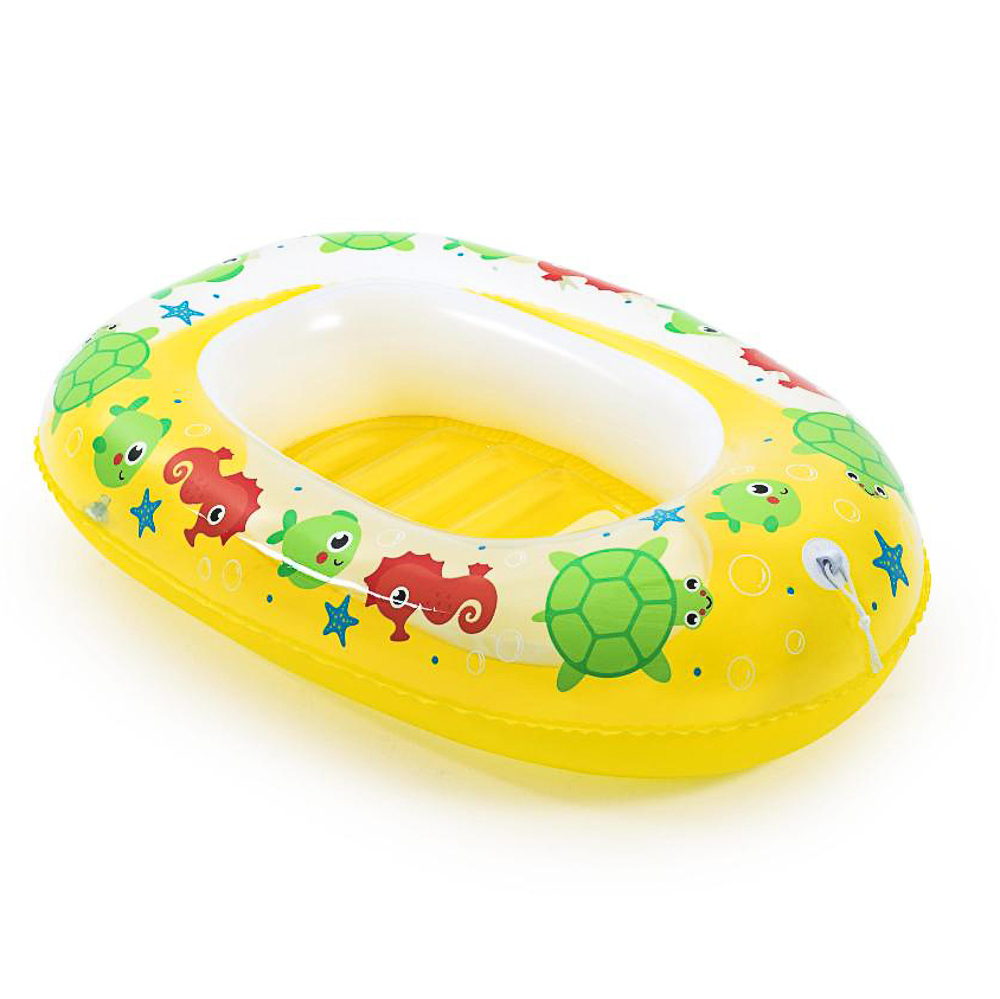 Лодочка для малышей тм BESTWAY "FLOATIN FRIENDS", ПВХ, 102х69см, от 3 лет, 34037, арт.№ 107-173