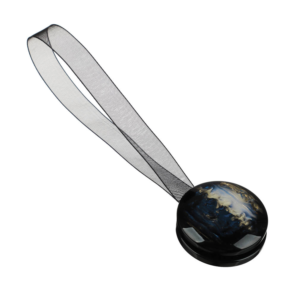 PROVANCE Подхват для штор магнитный 2-сторонний, "Оникс", 32см, d4см, 2 цвета, арт.№ 491-435