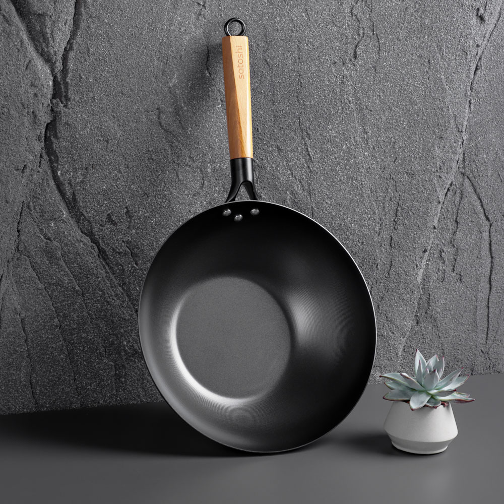 SATOSHI Сковорода-вок 30см, WK5124, арт.№ 846-307