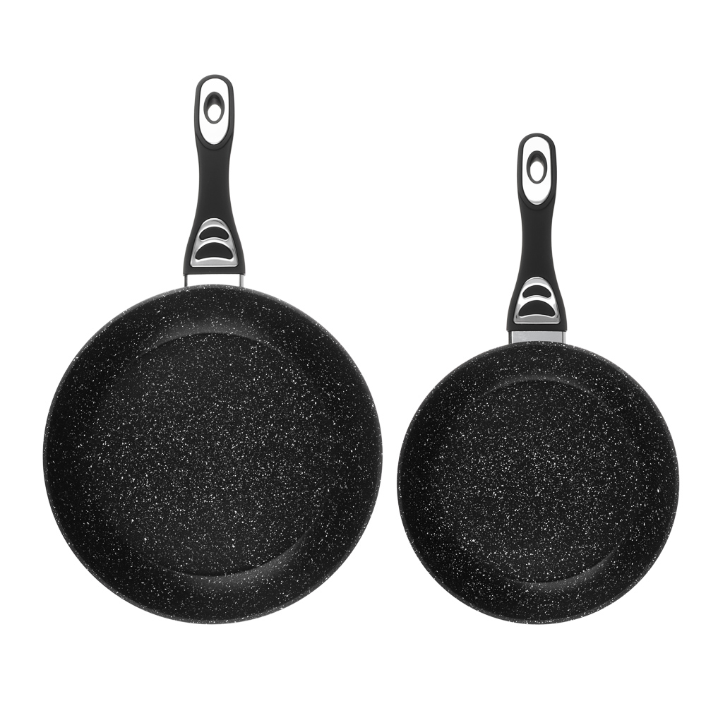 Набор посуды 10 предметов SATOSHI Танто, ковш+крышка 1,3 л, кастр.+крышки 2,3 л, 3,8 л, 5,7 л, сковороды 24 см и 28 см, индукция, арт.№ 846-665