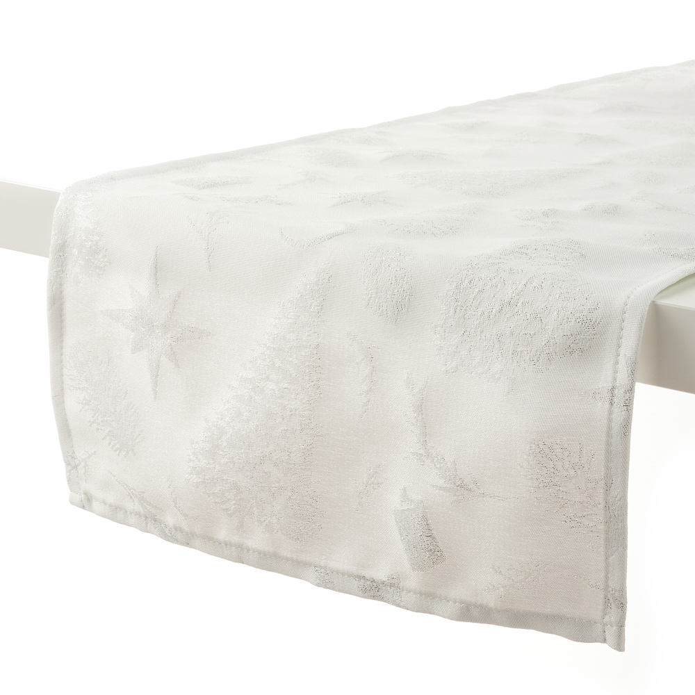 PROVANCE Ноэль Дорожка текстильная для сервировки стола, 30х140см, 85% полиэстер 15% люрекс, арт.№ 492-160