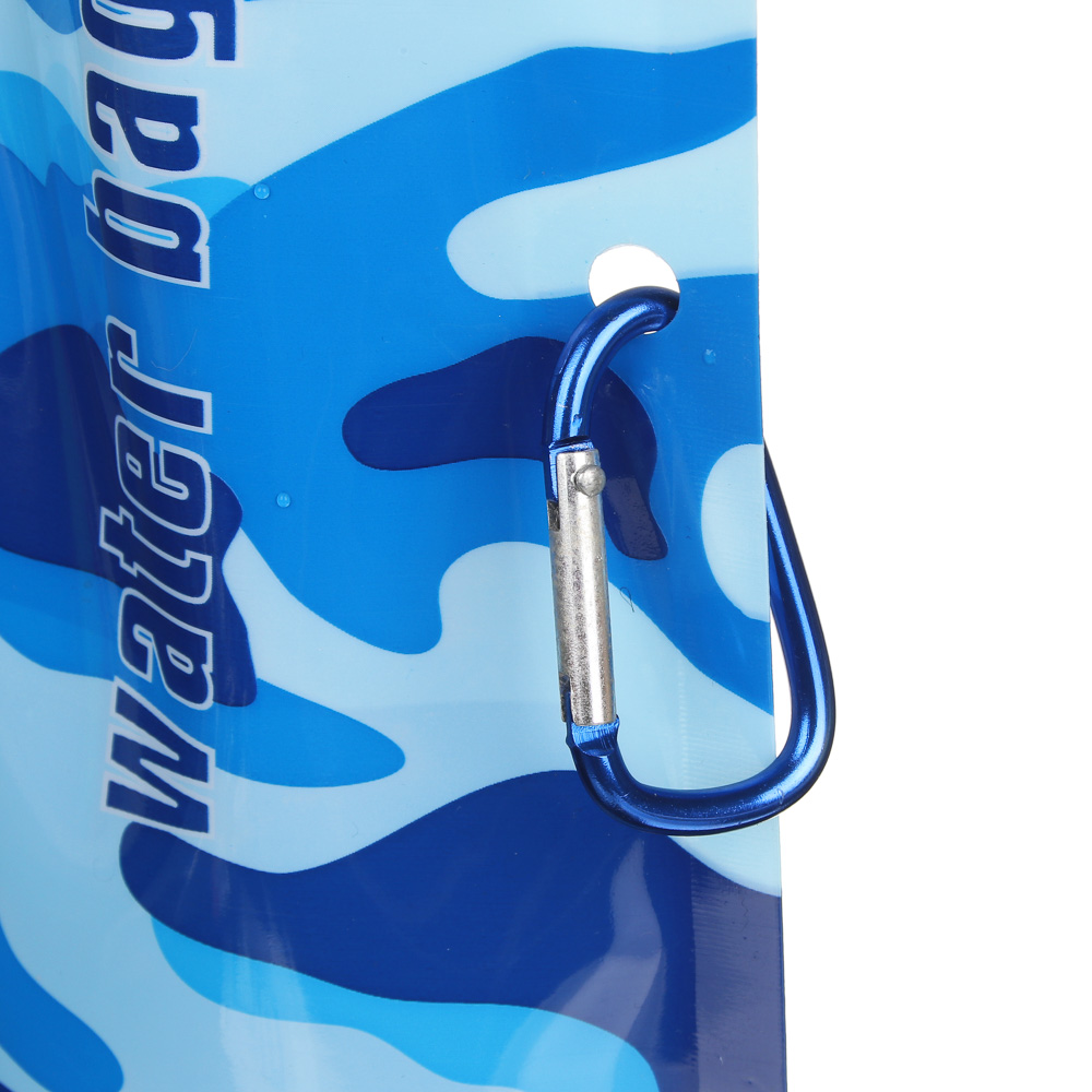 РУССО ТУРИСТО Фляжка складная с карабином 380 мл, ПВХ, 6 цветов, арт.№ 123-017