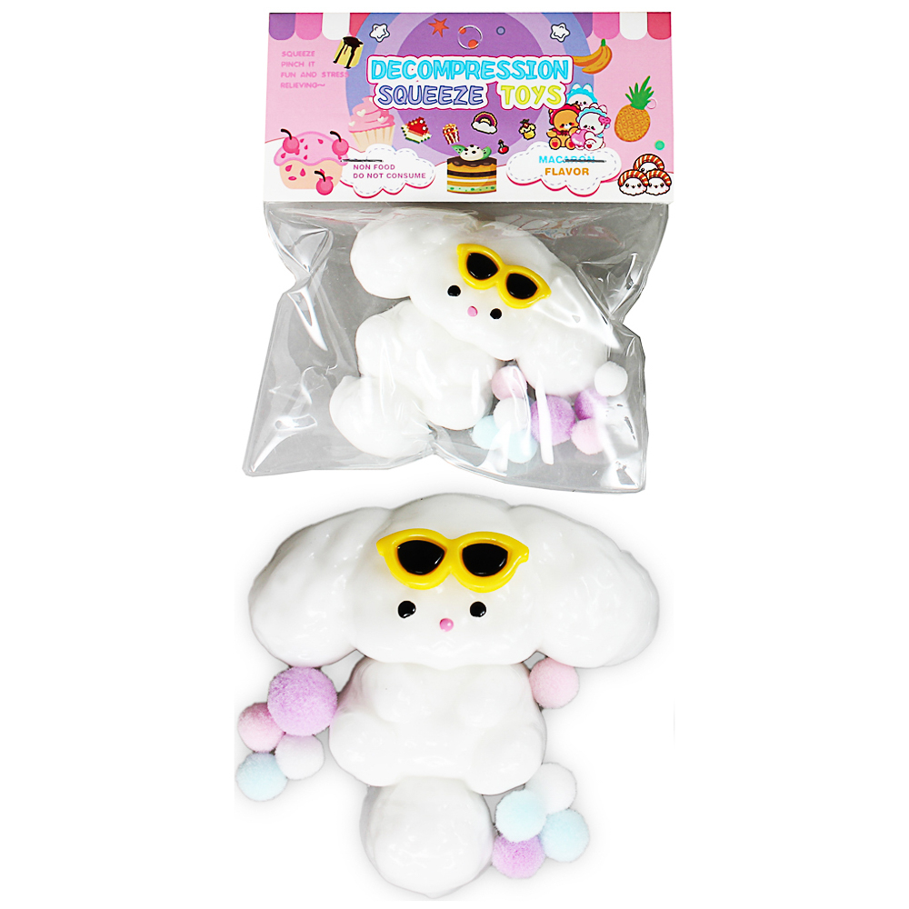 Антистресс сквиш-мялка "Зверюшки", TPR, 11,4х8,5х3см, 6 дизайнов, арт.№ 297-149