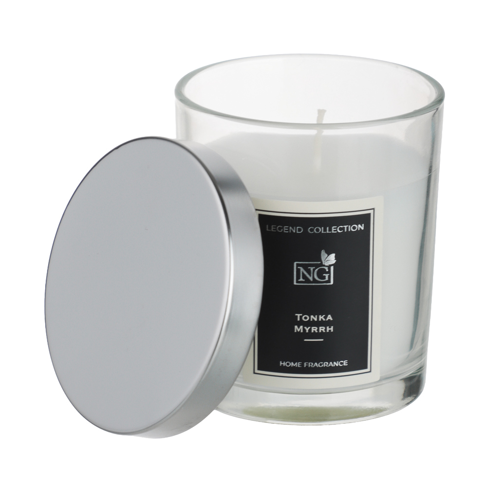 NEW GALAXY Свеча ароматизированная LEGEND COLLECTION, 88 гр, Tonka Myrrh, арт.№ 778-287