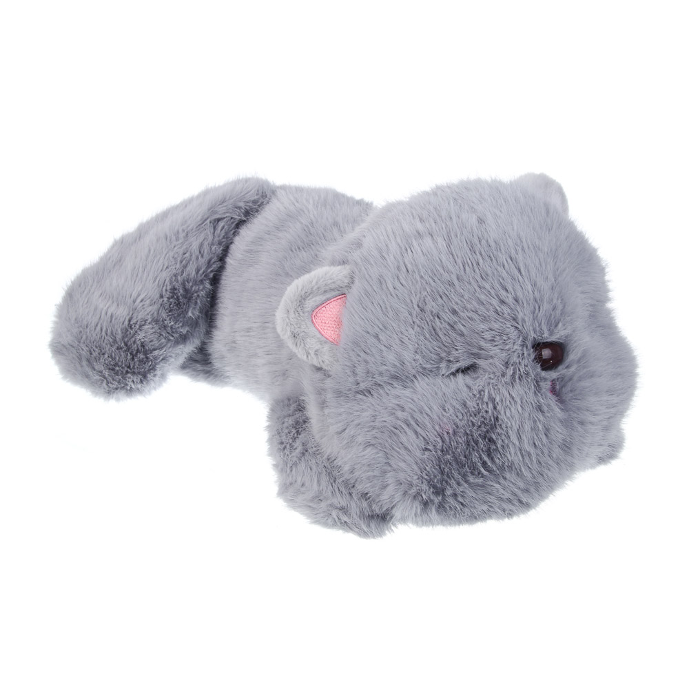 Игрушка мягкая "Котик" 40 см, полиэстер, ИГРОЛЕНД, 2804-56, 3+, арт.№ 264-682