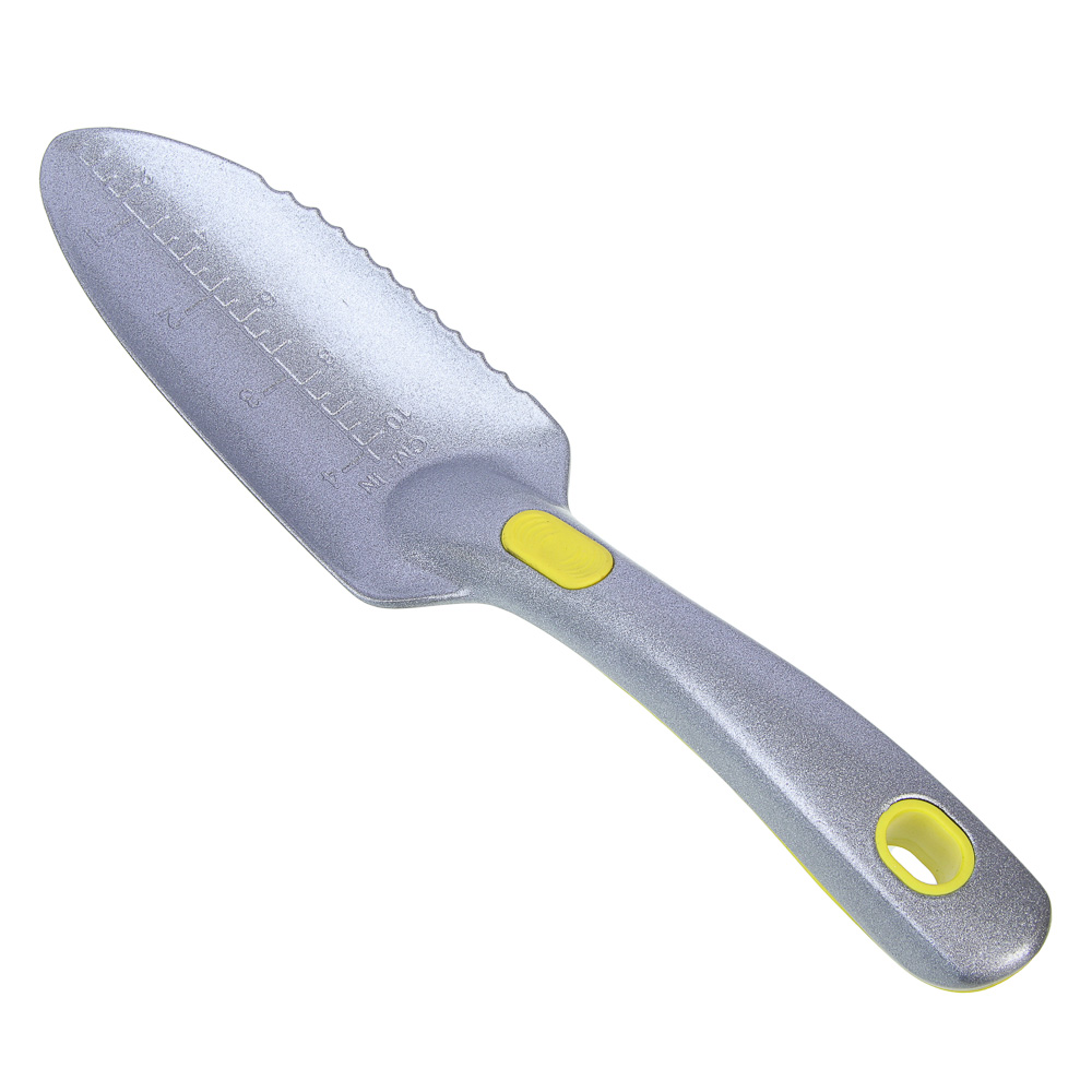 INBLOOM Лопатка садовая 28x6см, алюминий, TPR, арт.№ 181-090