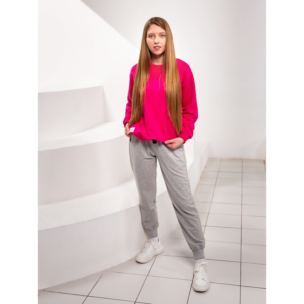 BY Basic Брюки женские, хлопок, цвет серый, размер L, арт.№ 833-061