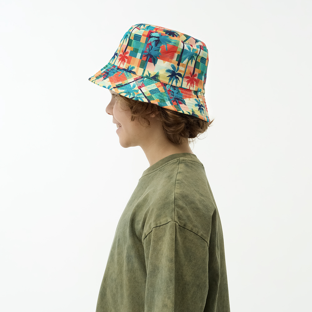 GALANTE Панама подростковая, р.56, 100% полиэстер, пальмы, ВЛ25-07, #4, арт.№ 314-945