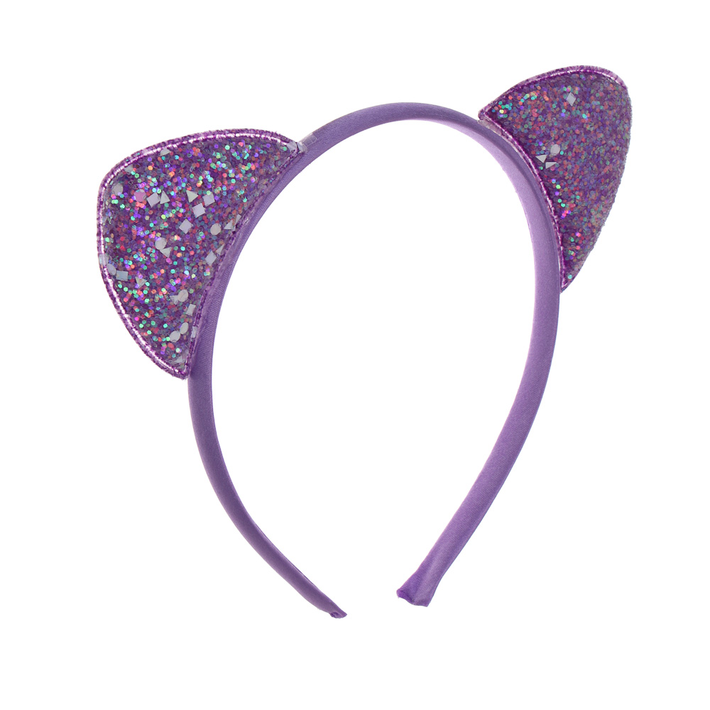 Набор 2 предмета (ободок и волшебная палочка), полиэстер, пластик, 5 дизайнов, арт.№ 585-063