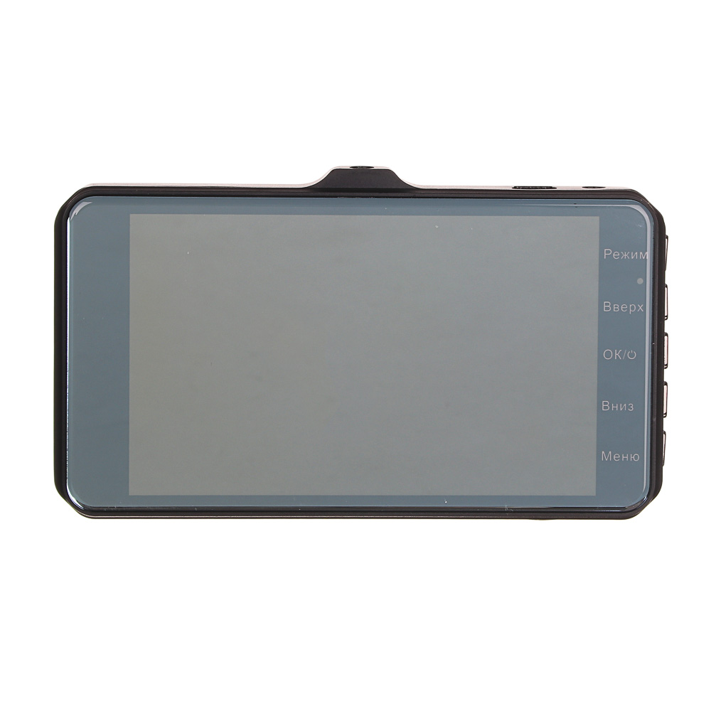 NG Видеорегистратор Full HD с 2 камерами, 150гр, дисплей 4", Micro-SD, 12/24 В 3.4М, пластик, арт.№ 717-009