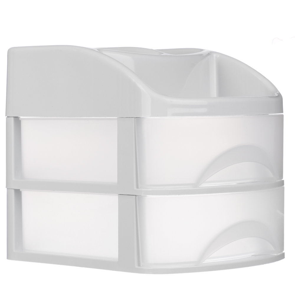 Органайзер универсальный 2 ящика, 21x17x18,4 см, пластик, арт.№ 457-135