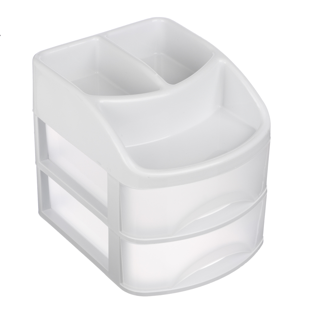 Органайзер универсальный 2 ящика, 21x17x18,4 см, пластик, арт.№ 457-135