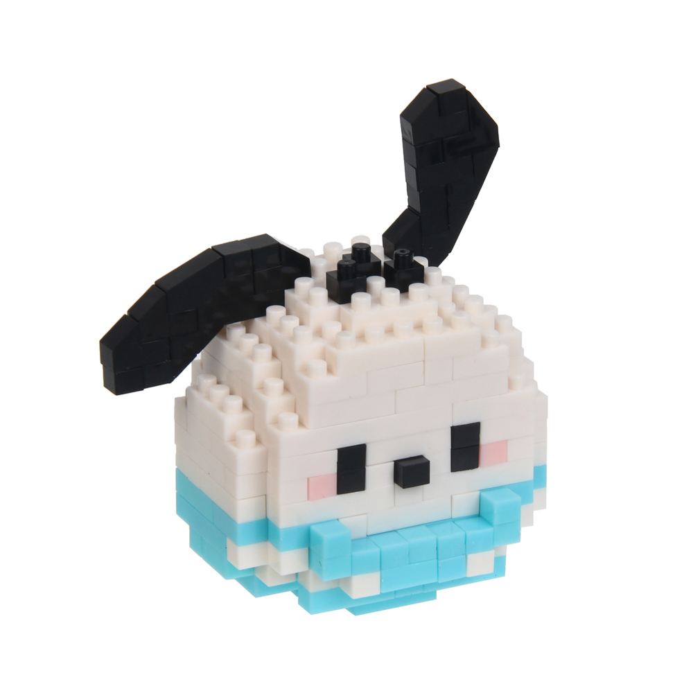 Конструктор мини 3D "Кругляшкин", ABS, ИГРОЛЕНД, 3+, арт.№ 858-104