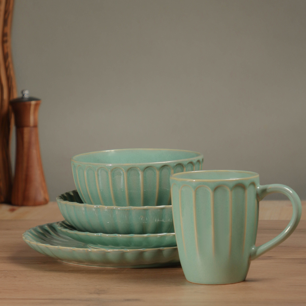 MILLIMI Лотос Тарелка подстановочная, 26х2,5см, керамика, арт.№ 824-514