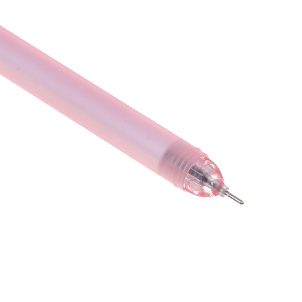 ЦАРЕВНА ЛЕБЕДЬ Ручка гелевая синяя, матовый корпус, брелок в форме лебедей, пластик, металл, арт.№ 524-217