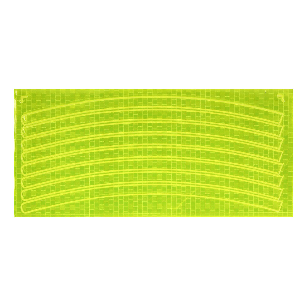 SILAPRO Наклейки светоотражающие 8шт на колесо 22х10см, ПВХ, арт.№ 195-117