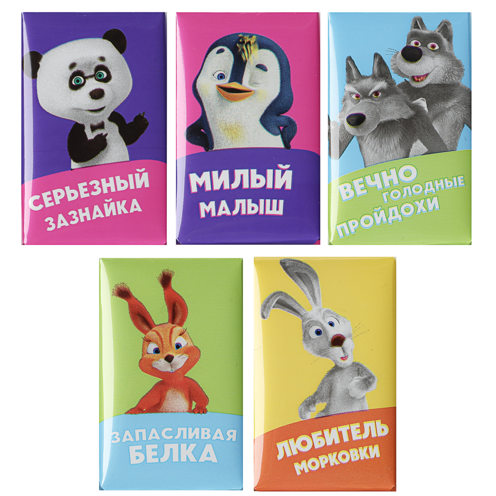 Шоколад молочный детский в ассортименте 12 г., арт.№ 347-539