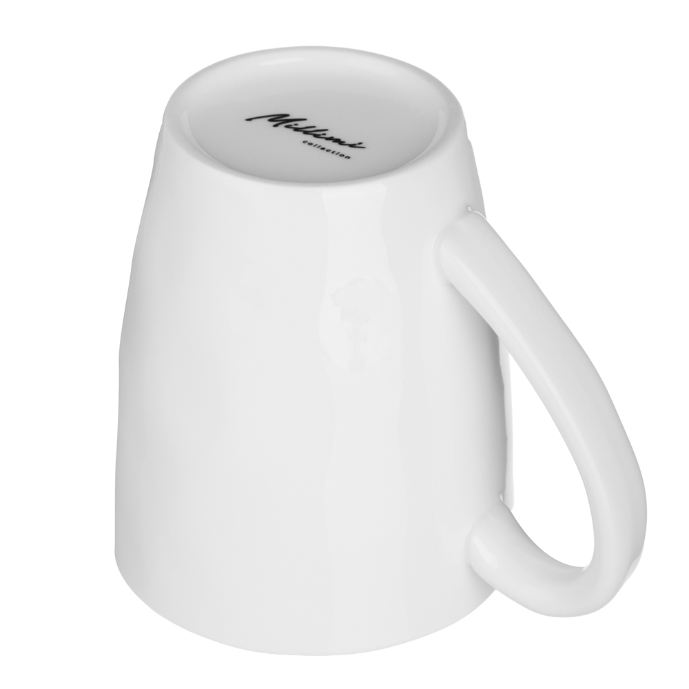 MILLIMI Вейв Кружка, 340мл, 11,5х8,5х10см, фарфор, арт.№ 816-021