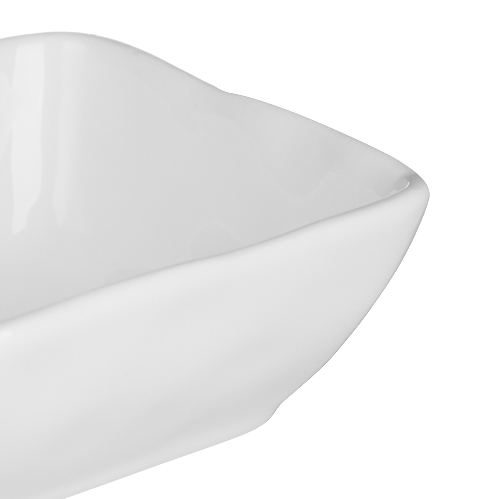 MILLIMI Вейв Розетка для соуса, 9,5х9,5х3,5см, фарфор, арт.№ 816-023